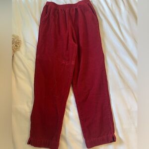 CORDUROY red pant from BLAIR